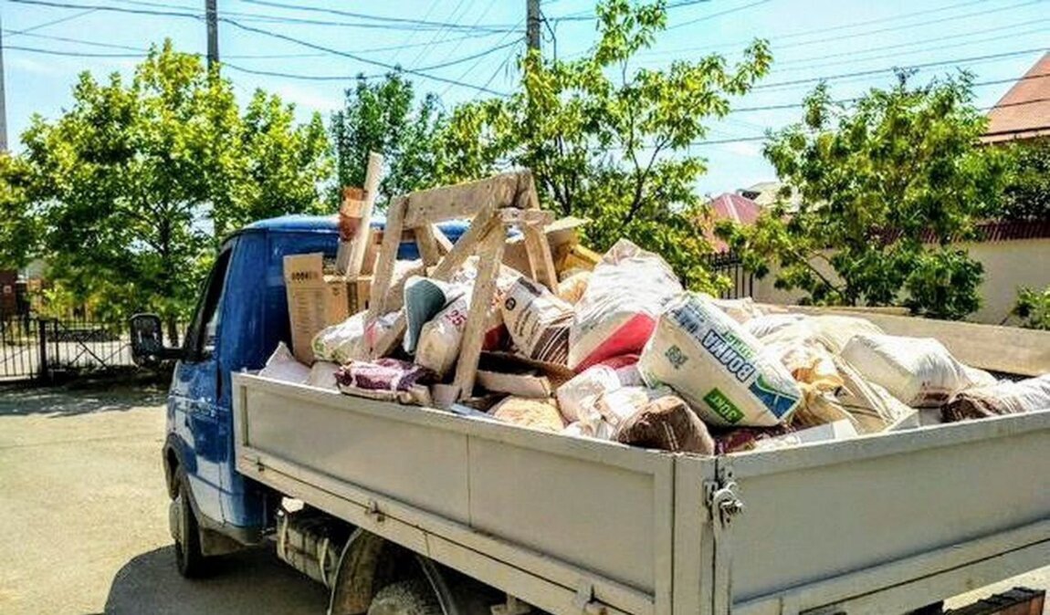 Вывоз мусора Газелью в Рубцовске в октябре