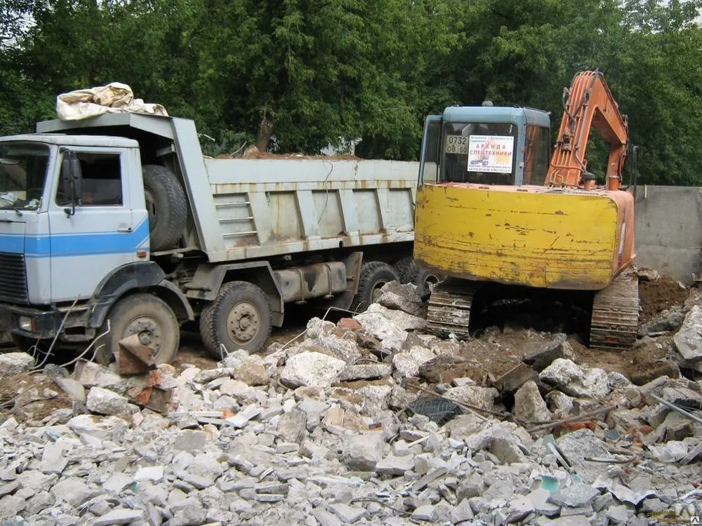Вывоз бетонного боя и утилизация в Рубцовске в октябре